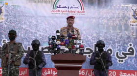 بيان القوات المسلحة اليمنية من #ميدان_السبعين بشأن تنفيذ عددٍ من العمليات العسكرية النوعية في يافا وضد حاملتي الطائرات