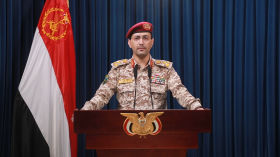 بيان القوات المسلحة اليمنية بشأن تنفيذ عملية عسكرية استهدفت سفينة (GROTON) في خليج عدن 31-08-2024م