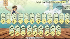 الحلقة الثامنة من قاعدة الهجاء اليمنية