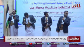 فعالية وزارة الاتصالات والجهات التابعة لها احتفاءً بعيد ذكرى جمعة رجب 1447هـ